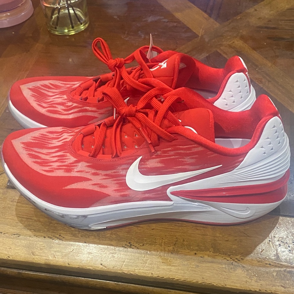 Nike Air Zoom G.T. Cut 2 TB Red White Basketball Shoes DX6650 602 Men's Size 16
